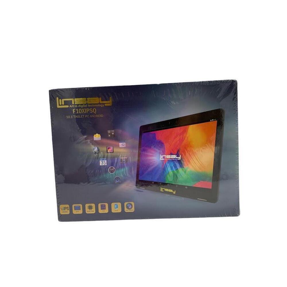 LINSAY 10.1" High End Octa Core 4gb RAM 128gb Storage Android 13 Blue